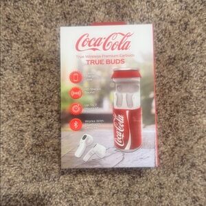 Coca Cola True Wireless Earbuds - Red and White